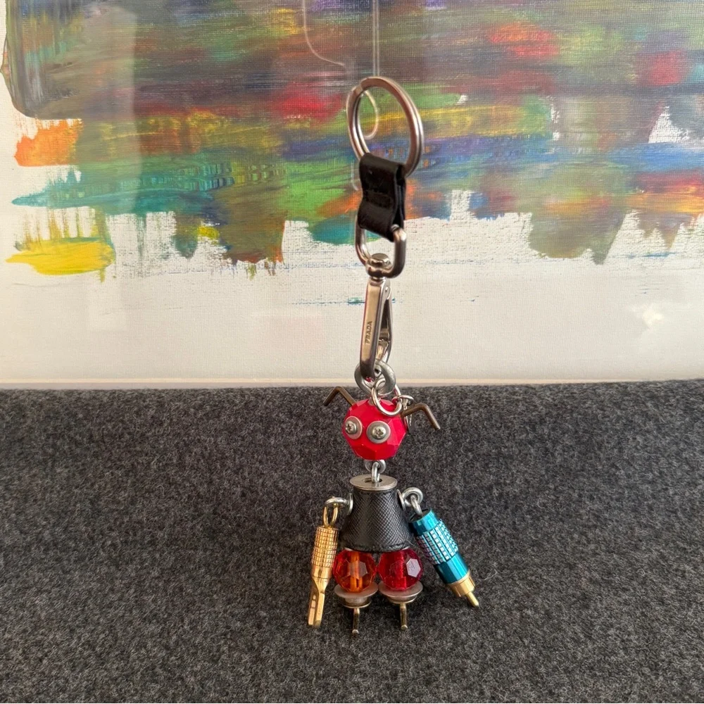 Prada Robot Keychain Bag Charm - Picture 5 of 10